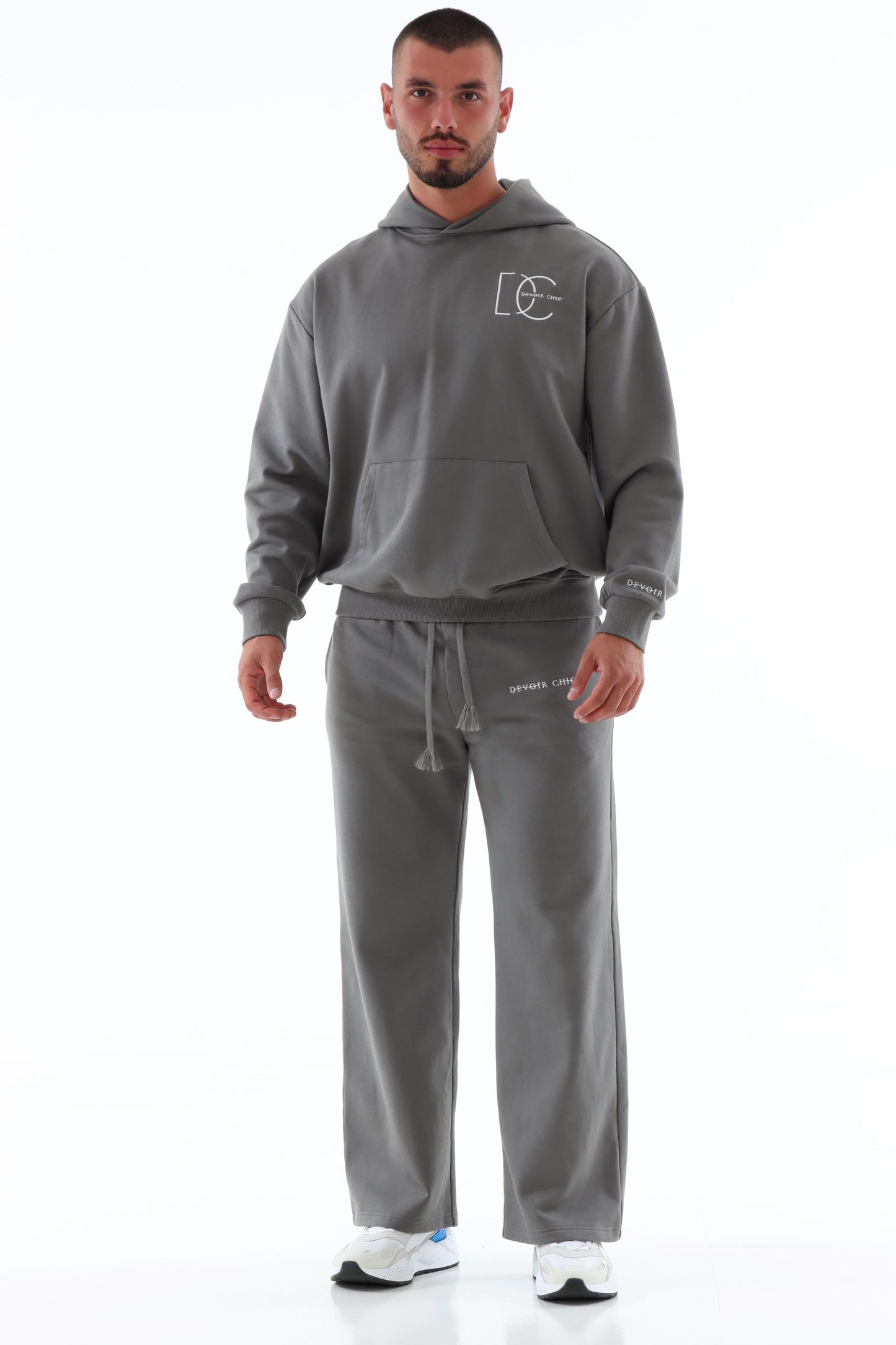 Oversized Apex Tracksuit - Grey