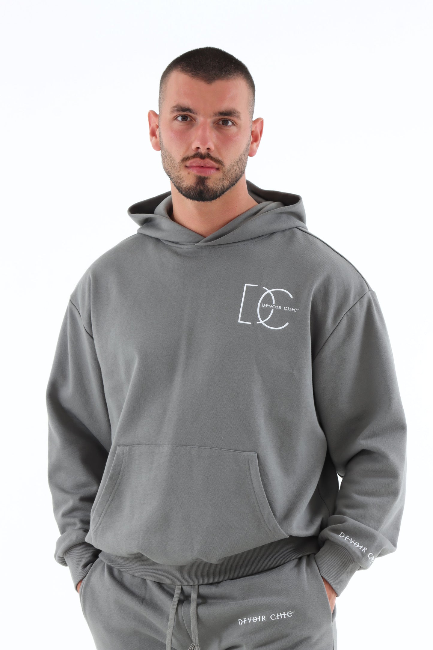Oversized Apex Tracksuit - Grey