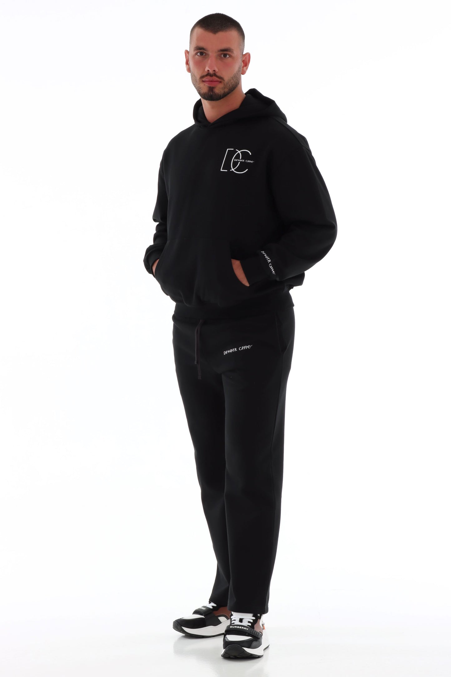 Oversized Apex Tracksuit - Black